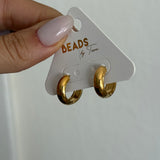 GOLD HOOP EARRINGS