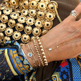 MOTHER OF PEARL HAND CHAIN
