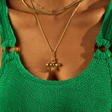 DUNE NECKLACE - EMERALD