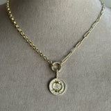 PISCES COIN NECKLACE (16")