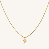 PUFFY HEART NECKLACE