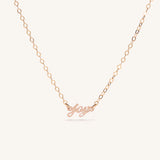 'JOY' MINI AFFIRMATION NECKLACE