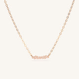 'TRUST' MINI AFFIRMATION NECKLACE