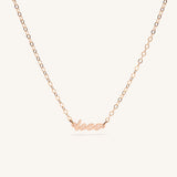 'LOVE' MINI AFFIRMATION NECKLACE