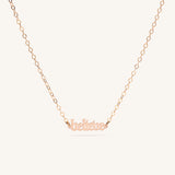 'BELIEVE' MINI AFFIRMATION NECKLACE