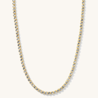 HEIRLOOM BEZEL TENNIS NECKLACE