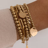 CIRCLE BEAD BRACELET