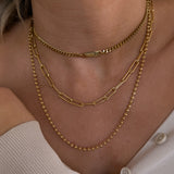 CUSTOM BAR CUBAN NECKLACE