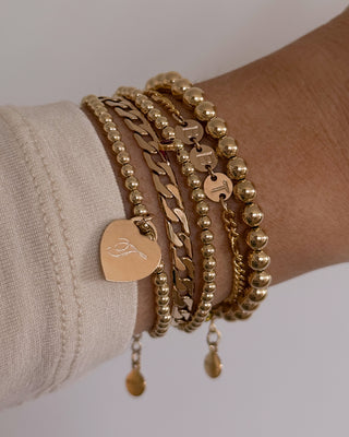 HEART ENGRAVABLE BRACELET