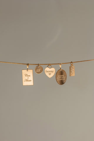 SWEETHEART ENGRAVABLE NECKLACE