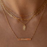 MINI LENNON BAR NECKLACE