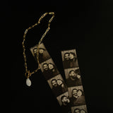 MARINA LINK PEARL NECKLACE