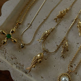 DUNE NECKLACE - EMERALD