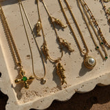 DUNE NECKLACE - EMERALD