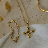 DUNE NECKLACE - TIGER'S EYE