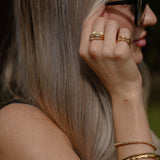 RAEÉ FLUTED RING