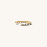 14K PAVÉ WRAP RING