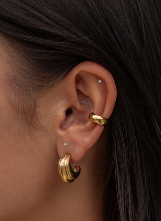 14K MINI MALIA EARRING