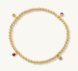 BIRTHSTONE DROP BRACELET