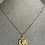 ROMAN COIN NECKLACE NECKLACE (20")