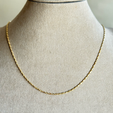 THIN SPARKLE NECKLACE (18")