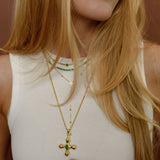 DUNE NECKLACE - EMERALD