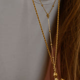 DUNE NECKLACE - EMERALD