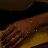CASCADA HAND CHAIN BRACELET