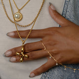 DUNE NECKLACE - TIGER'S EYE