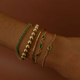 OVAL PERIDOT BRACELET