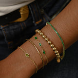 EMERALD MARQUISE BRACELET