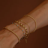 CAVIAR BRACELET - TURQUOISE