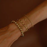 DOUBLE CHAIN DIAMOND BRACELET