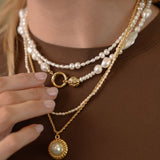 SIRENA PEARL NECKLACE