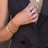 DELTA HAND CHAIN BRACELET