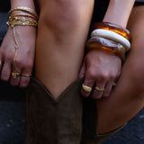 WHITE MOCHA BRACELET