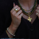 SOLITAIRE LOVE KNOT RING