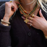 RUBY HEIRLOOM BEZEL TENNIS BRACELET