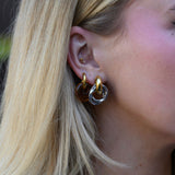 AMBER CONVERTIBLE EARRINGS