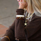 WHITE MOCHA BRACELET