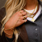 MARQUISE CIGAR BAND RING