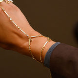 DELTA HAND CHAIN BRACELET
