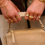 SOLITAIRE LOVE KNOT RING