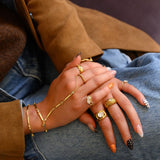 DELTA HAND CHAIN BRACELET