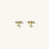 BAGUETTE DROP EARRINGS