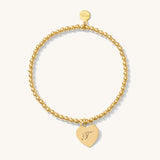 HEART BEAD BRACELET