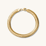 14K COBRA CHAIN BRACELET
