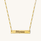 MINI LENNON BAR NECKLACE