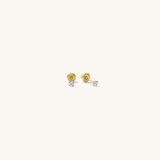 14K MINI MALIA EARRING