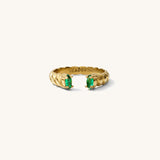 ROMAN RING - EMERALD